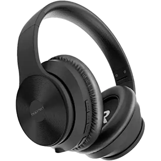 سماعة رأس لاسلكية S42، صوت عالي الجودة، أسود