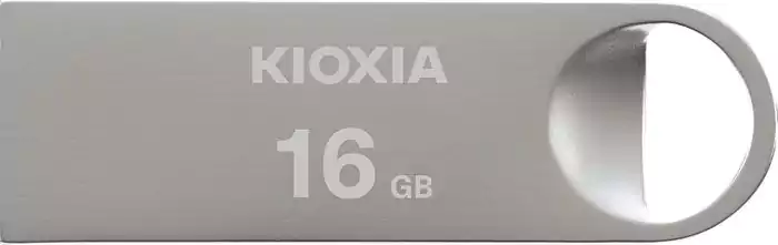 KIOXIA Flash Memory, 16GB, Stainless, LU401S016GG4
