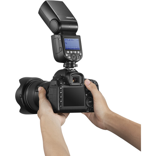 Godox Rectangular Camera Flash Light, Portable Light Bulb, Black V860III