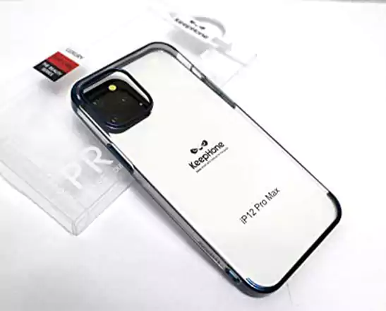 جراب ايفون 12 برو ماكس، سيليكون، شفاف