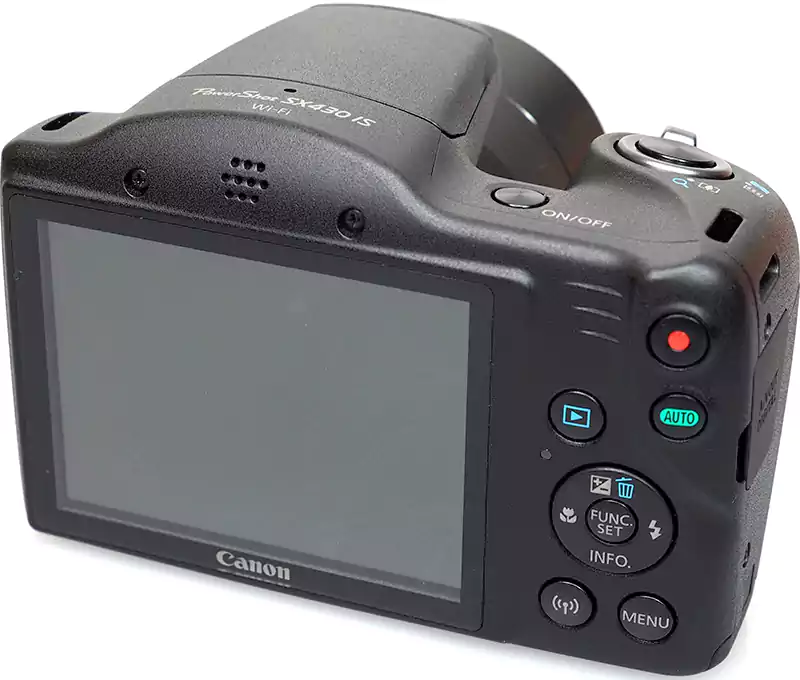 كانون كاميرا رقمية باور شوت SX430 IS ميني اس ال ار ، اسود