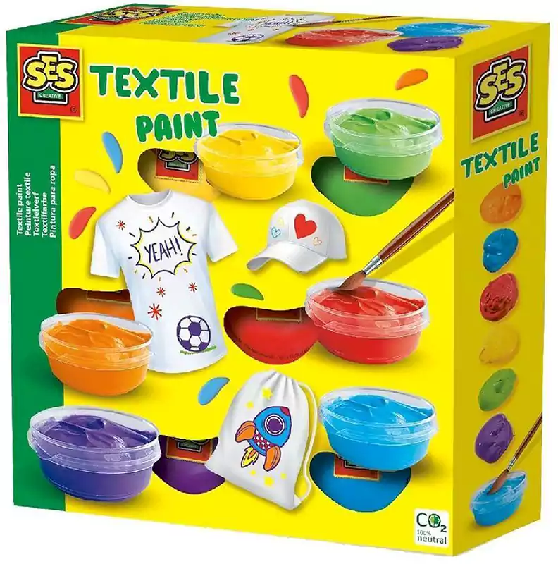 مجموعة ألوان قماش ، ألوان CO2،  ألوان متعددة