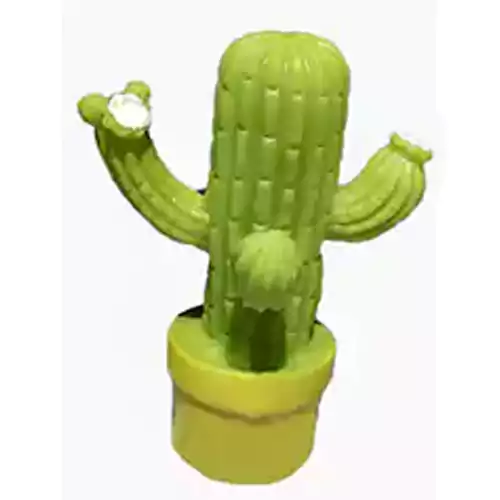 لعبة صبارة، بلاستيك، مضيئة