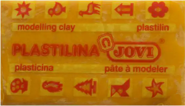 Jovi Plastilina Clay, 50gm, Dark Yellow