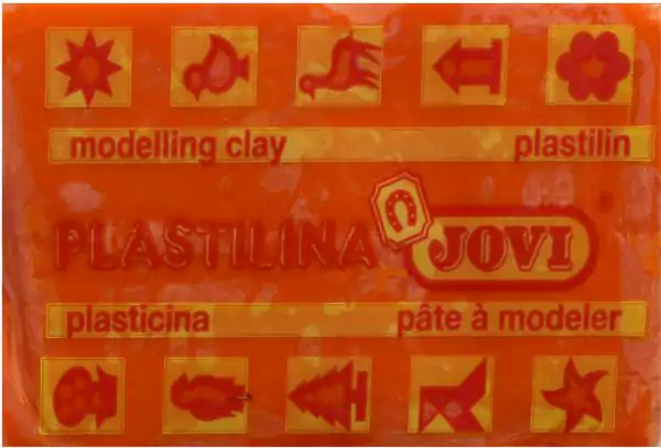 Jovi Plastilina Clay, 50 gm, Orange