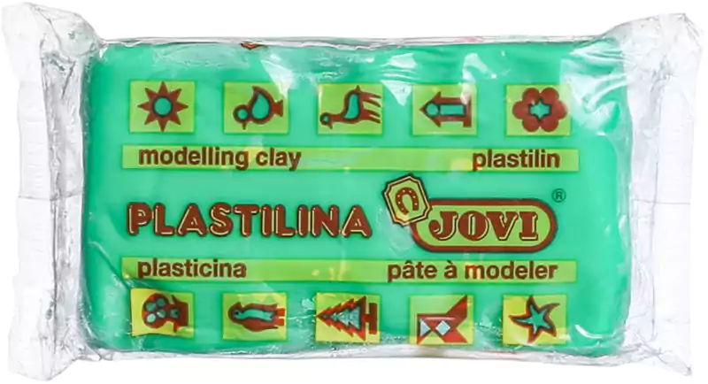 Jovi Plastellina Clay, 50gm, Light Green