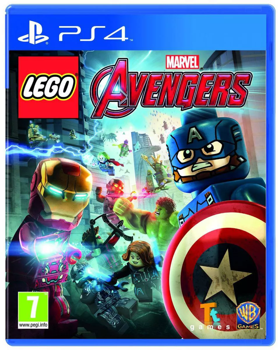 DVD PS4 LEGO AVENGERS