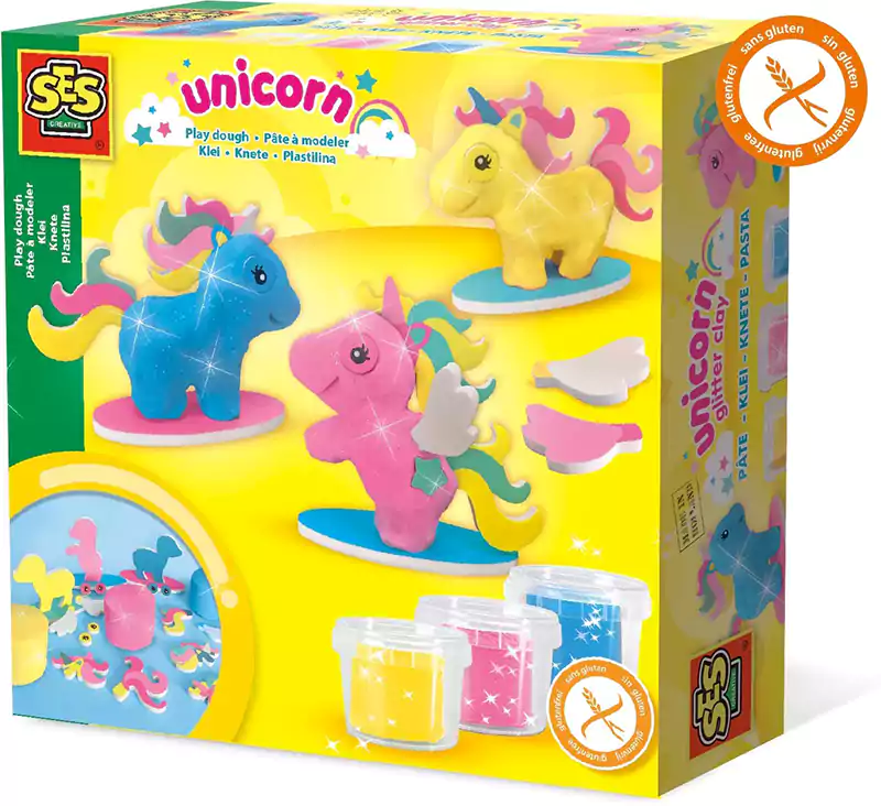SES Clay, Unicorn, Colored, 00432
