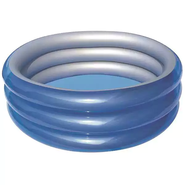 Inflatable Swimming Pool, Round, 3 rings, Blue, 51042