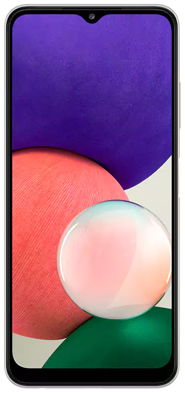 Samsung Galaxy A22 Dual SIM Mobile, 128GB Internal Memory, 4GB RAM, 4G LTE Network, White