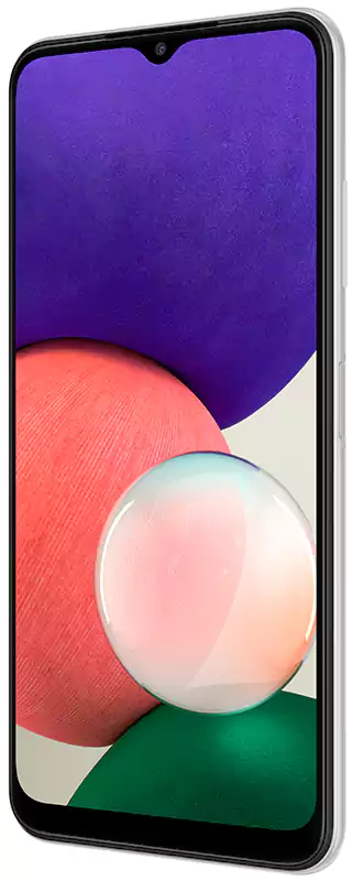 Samsung Galaxy A22 Dual SIM Mobile, 128GB Internal Memory, 4GB RAM, 4G LTE Network, White