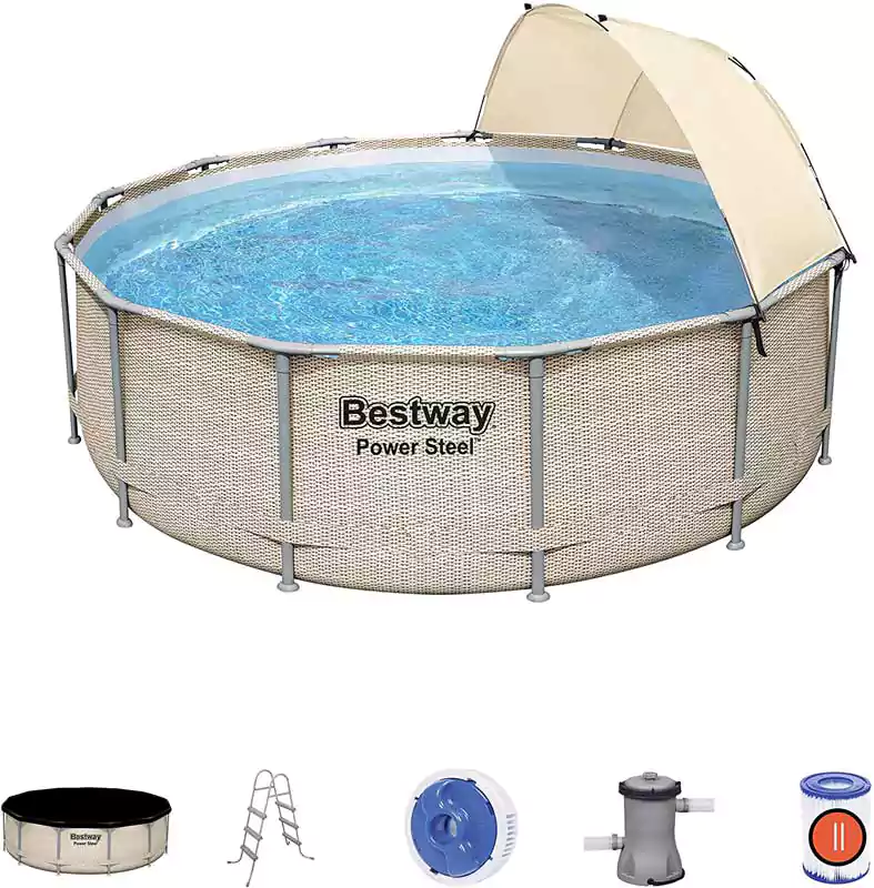 Bestway 5614V Pool Set Power Steel 396X107Cm