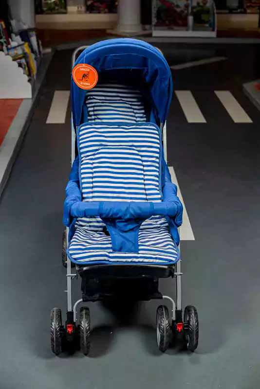Baby Stroller, Twin, Blue, 4271