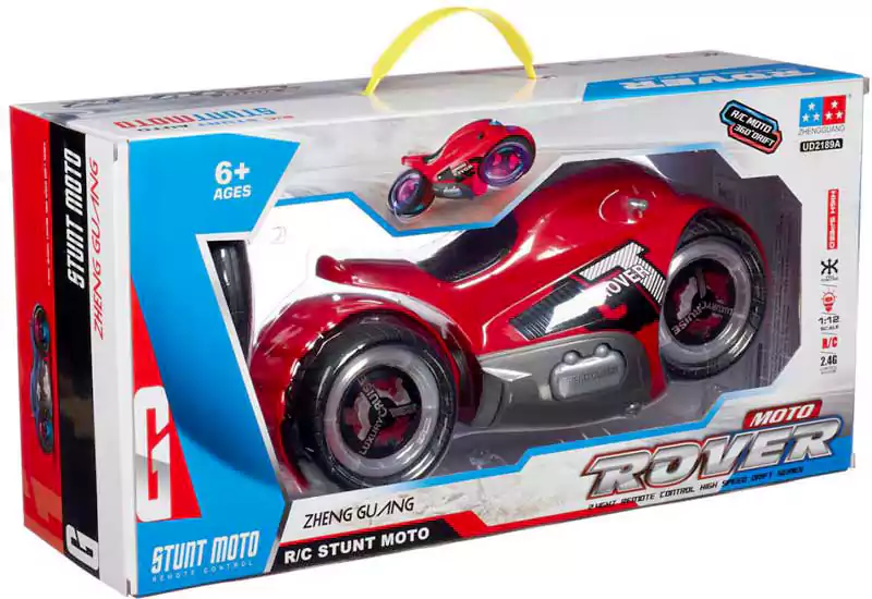 لعبة موتوسيكل بريموت كنترول موتو روفر للاولاد من زينج جوانج UD2189A