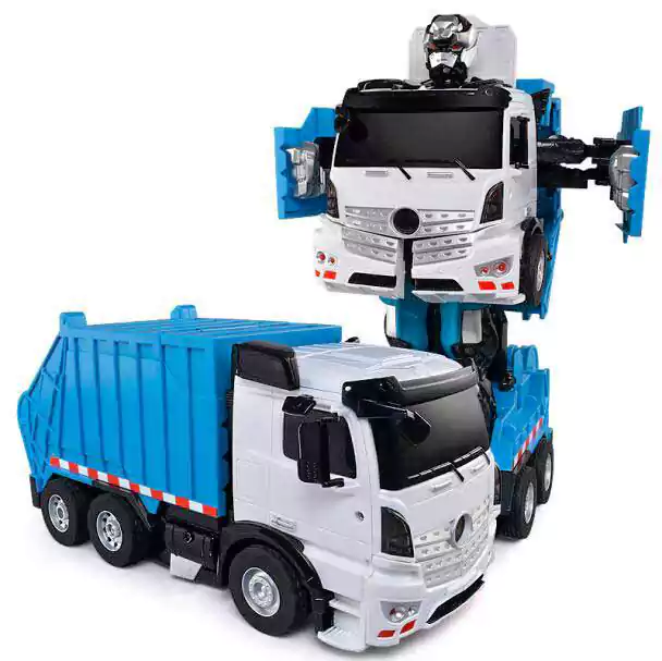 Transformer Car Toy, with Charger and Remote, Black, TT676