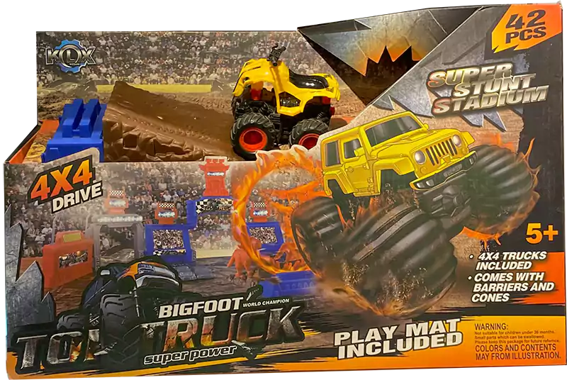 لعبة بيج فوت، 42 قطعة، ألوان متعددة، KLX500.94