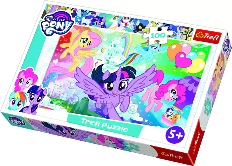 Trefl 100 Piece My Littel Pony Rainbow Puzzle