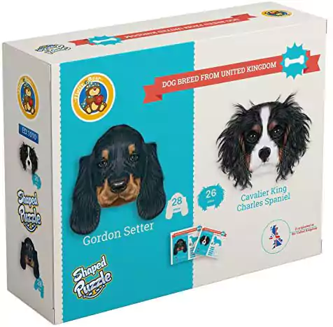 لعبة بازل كلاب من إنجلترا، 54 قطعة