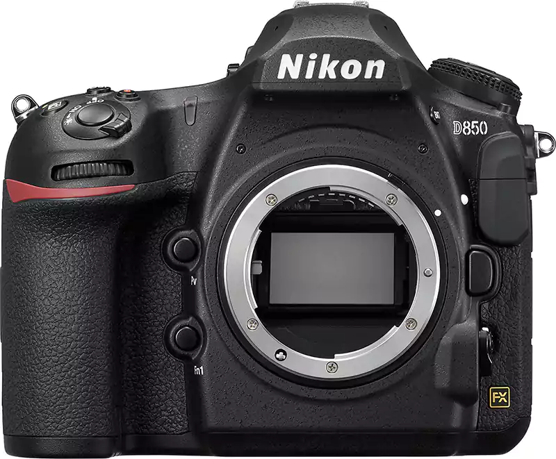 Nikon D850 Camera, 45.7 MP, Black