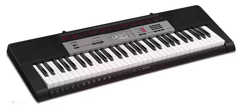 Casio keyboard, 61 keys, LCD screen for ease of use, CTK.1500