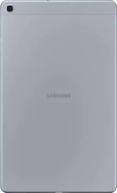 Samsung Galaxy A Tablet, 10.1 Inch Display, 32 GB Internal Memory, 2 GB RAM, 4G LTE Network, Silver
