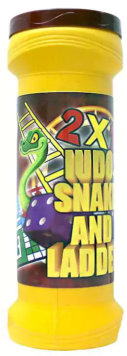 لعبة لوح لودو والسلم والثعبان