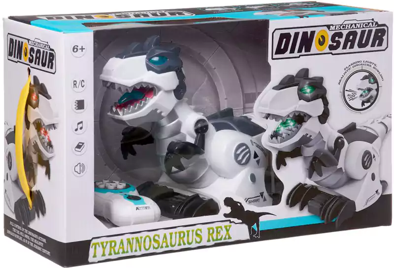 Dinosaur Robot Toy with Remote Control, Rechargeable, 128A-21