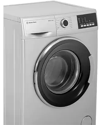 White Point Front Loading Washing Machine, 7Kg, Silver, WPW71015DSWVS