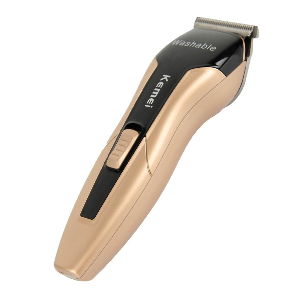 Kemei Electric Hair Clipper for men, for dry use, Gold, KM-5015