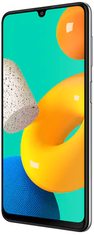 Samsung Galaxy M32 Dual SIM Mobile, 128GB Internal Memory, 6GB RAM, 4G LTE Network, White