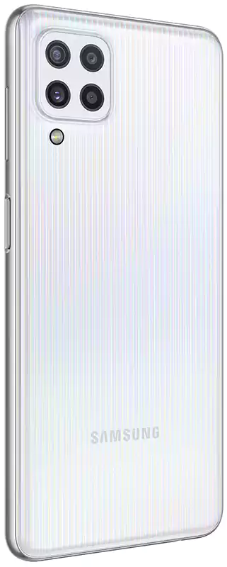 Samsung Galaxy M32 Dual SIM Mobile, 128GB Internal Memory, 6GB RAM, 4G LTE Network, White