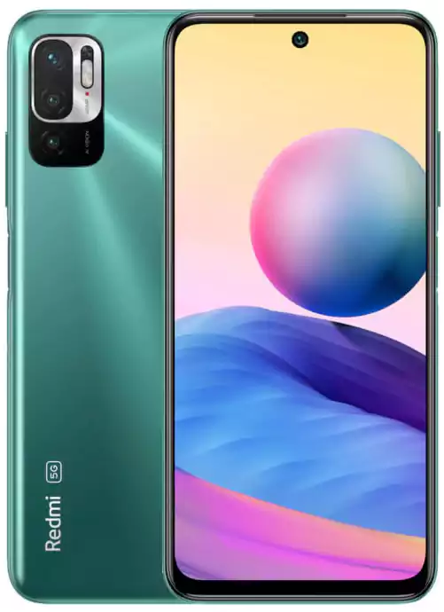 موبايل شاومي ريدمي نوت 10، ثنائي الشريحة، ذاكرة داخلية 128 جيجابايت، رامات 4 جيجابايت، شبكة الجيل الخامس، أخضر