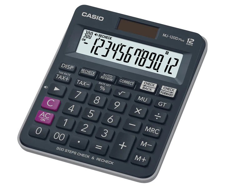 Casio MJ-120D Plus 12 Digits Check Calculator