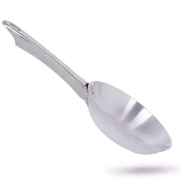 El Dahan Aluminum Frying Pan, Size 28, One Hand, Stainless - Silver