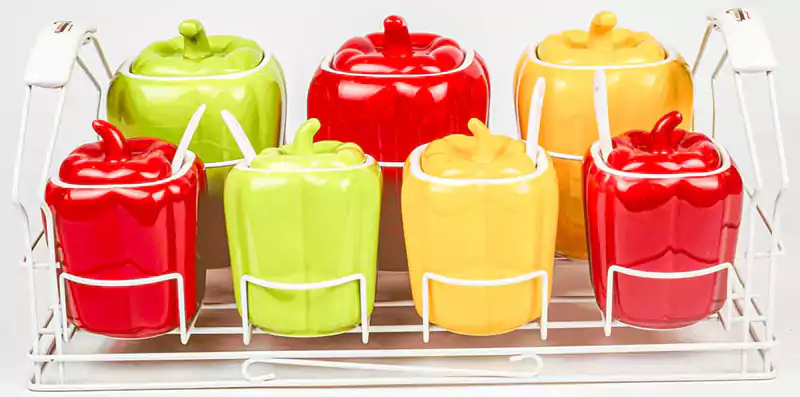 spices  set 11 pcs colors