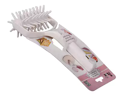 Silicone Pizza Pastry Cutter - White