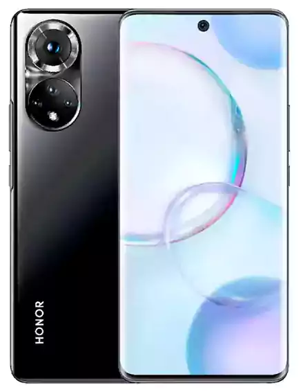 موبايل هونر 50، ثنائي الشريحة، ذاكرة داخلية 256 جيجابايت، رامات 8 جيجابايت، شبكة الجيل الخامس، أسود