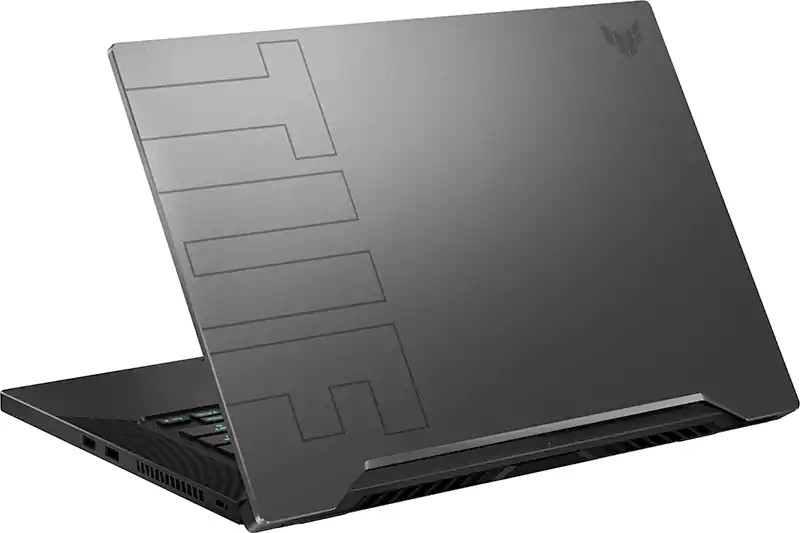 لاب توب اسوس TUF Dash F15 FX516PM-HN023W، معالج من الجيل الحادي عشر، Intel Core I7، رامات 16 جيجابايت، 512 جيجابايت SSD هارد، RTX3060-6GB، شاشة 15.6 بوصة FHD، ويندوز، رمادي