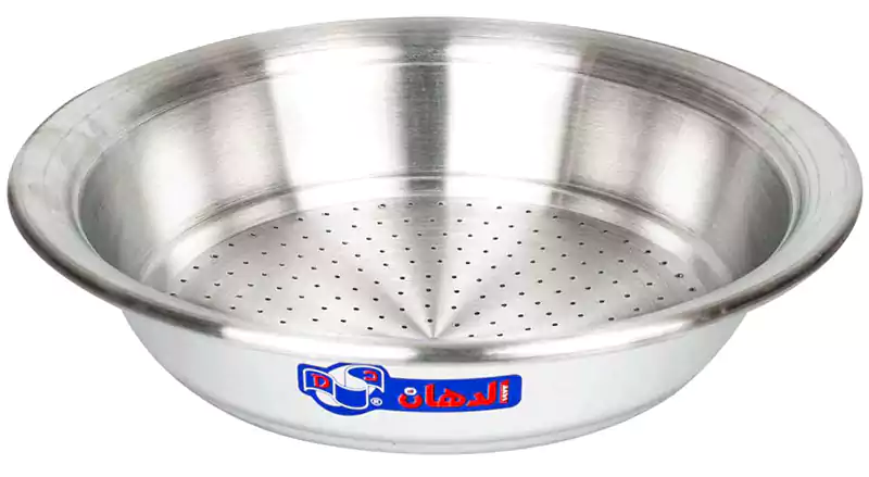 El Dahan Aluminum Food Strainer Size 32 - Silver