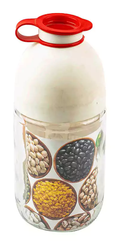 حافظة بقوليات  660 مللي - أبيض