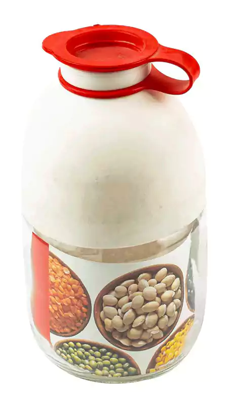 Beans bottle 425 ml - white