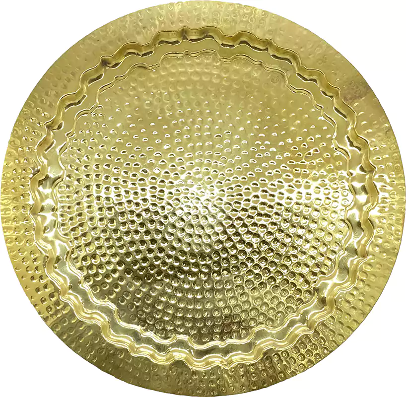Copper tray Size 40