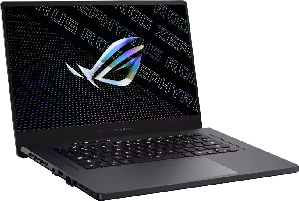 Asus Laptop ROG Zephyrus GA503QS-HQ004T, Ryzen 9, AMD Ryzen 9-5900HS, 32GB Ram,1TB SSD, Nvidia RTX3080 8GB, 15.6 Inch QHD Display, Windows, Gray