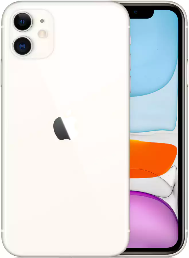 iPhone 11 Single SIM Mobile, 128GB Internal Memory, 8GB RAM, 4G Network, White
