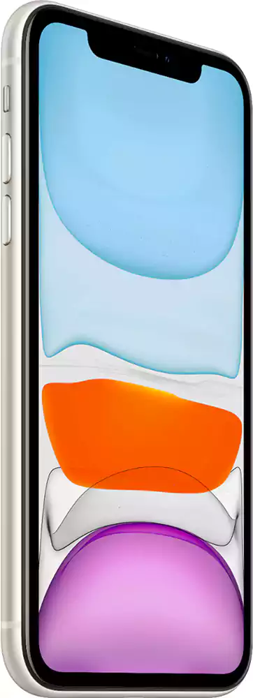 iPhone 11 Single SIM Mobile, 128GB Internal Memory, 8GB RAM, 4G Network, White