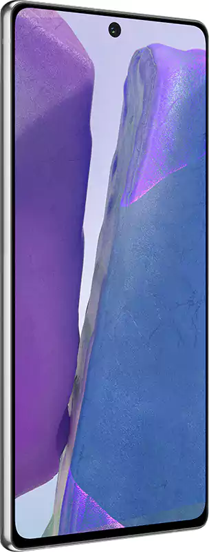 موبايل سامسونج جلاكسي نوت 20، ثنائي الشريحة، ذاكرة داخلية 256 جيجابايت، رامات 8 جيجابايت، شبكة الجيل الرابع إل تي إي، رمادي