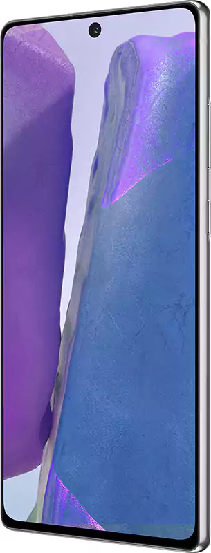 موبايل سامسونج جلاكسي نوت 20، ثنائي الشريحة، ذاكرة داخلية 256 جيجابايت، رامات 8 جيجابايت، شبكة الجيل الرابع إل تي إي، رمادي