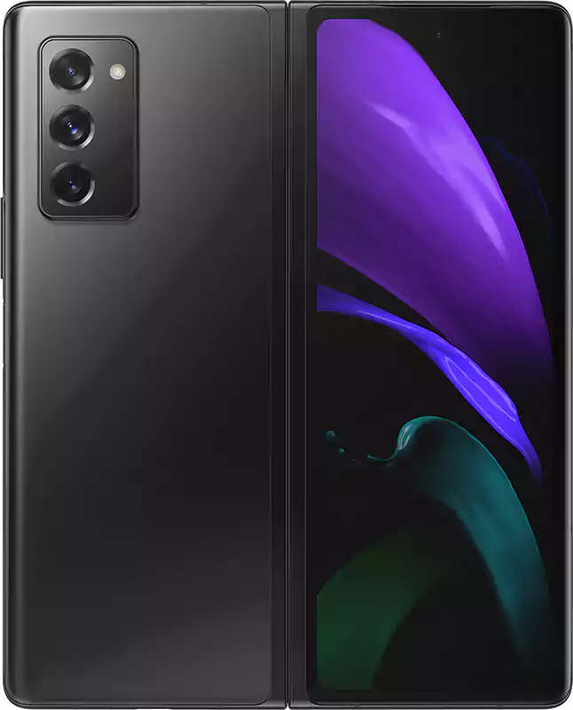 Samsung Galaxy Z Fold 2 Dual SIM Mobile, 256GB Internal Memory, 12GB RAM, 4G LTE, Black