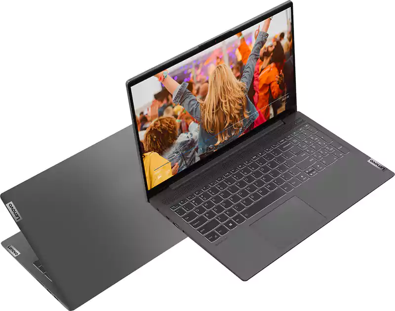 Lenovo Laptop Ideapad 5 15ITL05, 11th Gen, Intel® Core™ i5, 8GB RAM, 1TB HDD + 256GB SSD,  Intel® Iris® Xe, 15.6 FHD Display, Gray