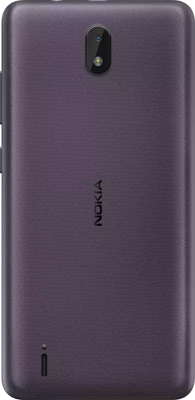 Nokia C1 Dual SIM Mobile, 16GB Internal Memory, 1GB RAM, 3G Network, Purple